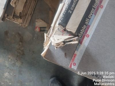 Damaged Stock of Laminate sheets